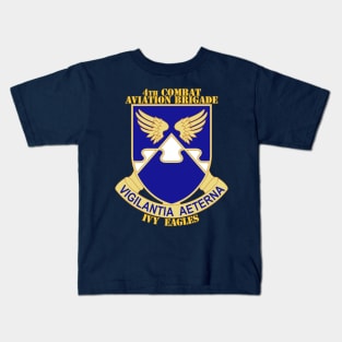 4th Combat Aviation Brigade Kids T-Shirt